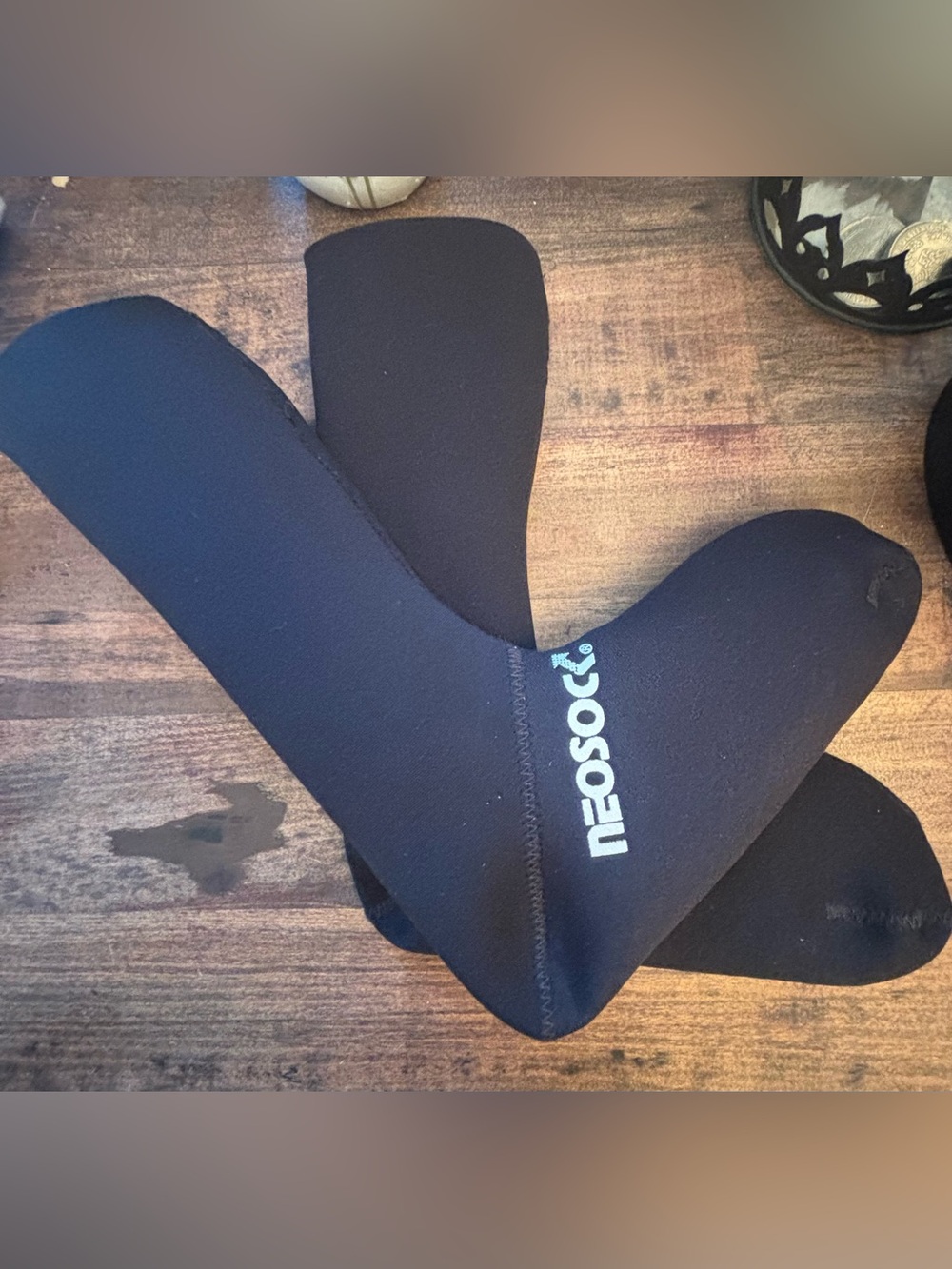 NeoSock Black Neoprene Boot Liners, Women’s Size Small, Like New, Worn Once - Picture 2 of 7